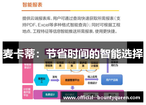 麦卡蒂:节省时间的智能选择 麦卡蒂:节省时间的智能选择