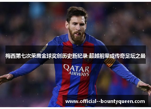 梅西第七次荣膺金球奖创历史新纪录 超越前辈成传奇足坛之最