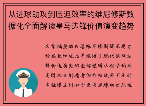 从进球助攻到压迫效率的维尼修斯数据化全面解读皇马边锋价值演变趋势 从进球助攻到压迫效率的维尼修斯数据化全面解读皇马边锋价值演变趋势